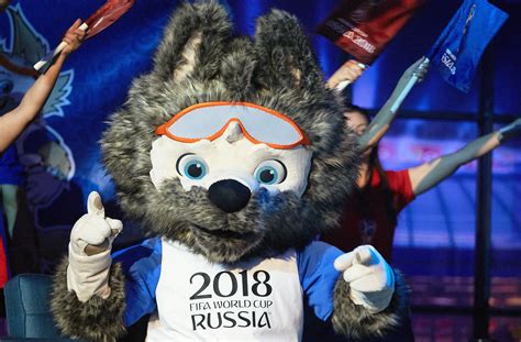 Russian mascot wprld cup
